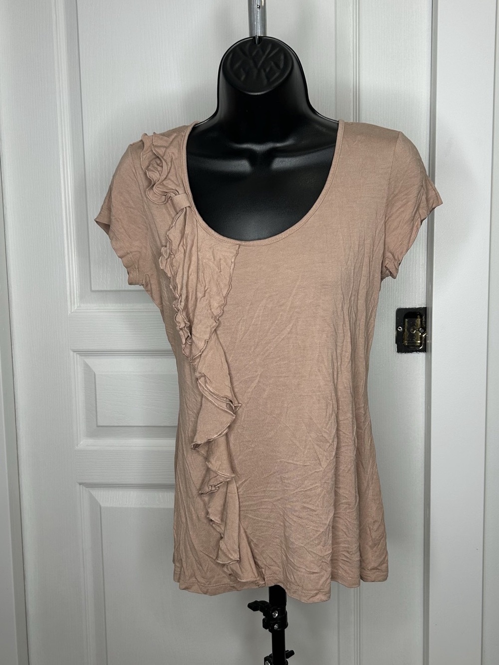 RW&CO ruffled tee shirt